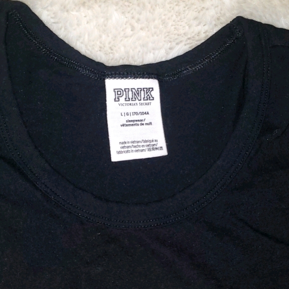 Pink Victoria Secret crop tank razor back top - Picture 2 of 5